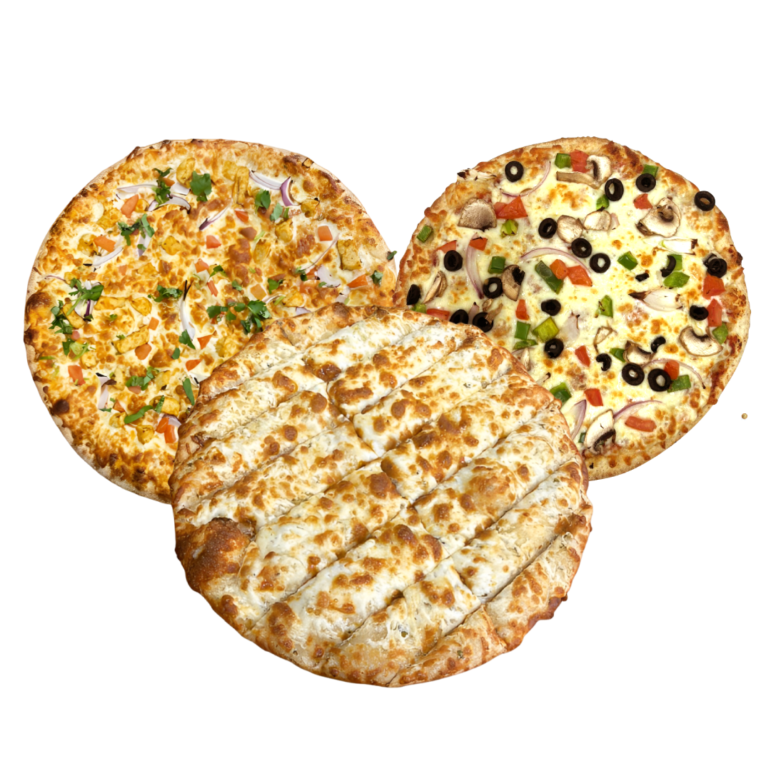 Order Pizza & Cheesy Garlic Bread Combo