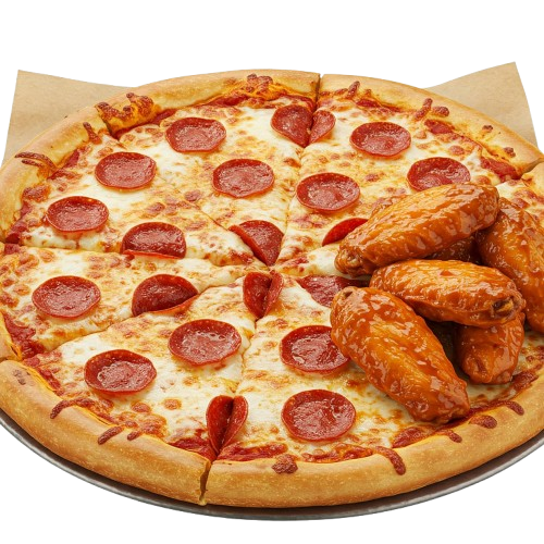 Order Pizza & Wings Combo